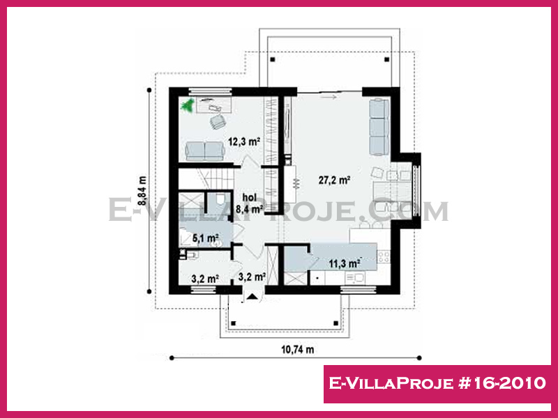 Ev Villa Proje #16 - 2010 Detay 2
