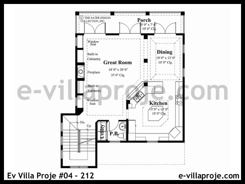 Ev Villa Proje #04 - 212 Detay 2