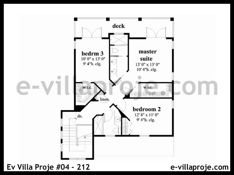 Ev Villa Proje #04 - 212 Detay 3