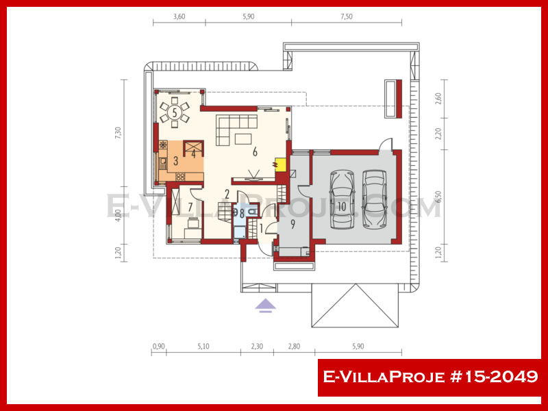 Ev Villa Proje #15 - 2049 Detay 2