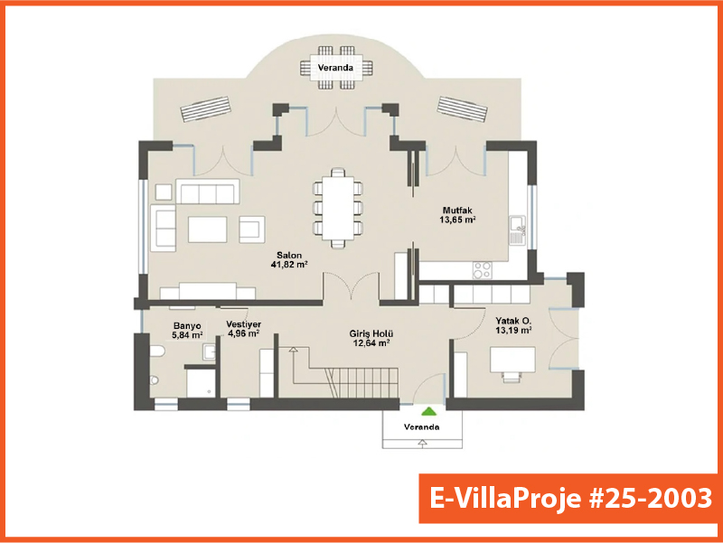 Ev Villa Proje #25 - 2003 Detay 2