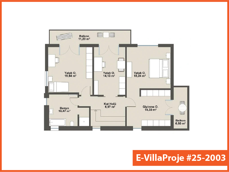 Ev Villa Proje #25 - 2003 Detay 3