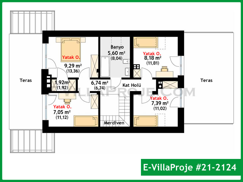 Ev Villa Proje #21 - 2124 Detay 3