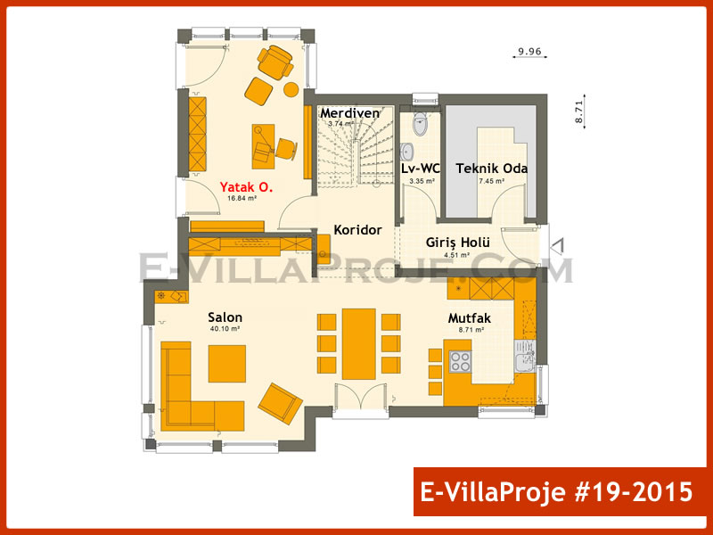 Ev Villa Proje #19 - 2015 Detay 2