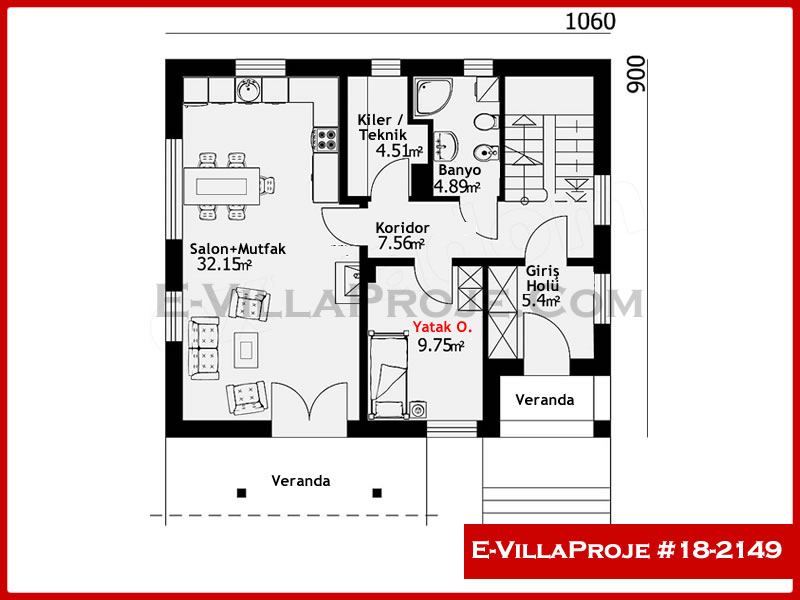 Ev Villa Proje #18 - 2149 Detay 2