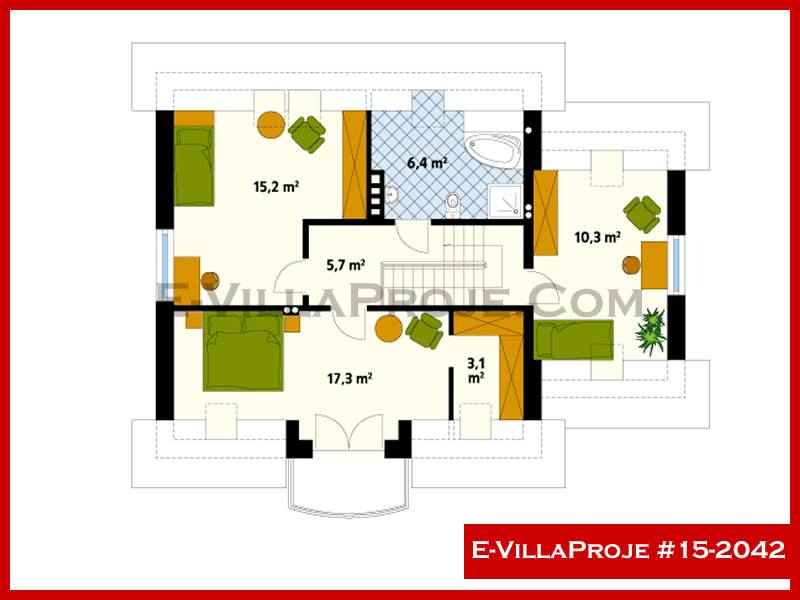 Ev Villa Proje #15 - 2042 Detay 3