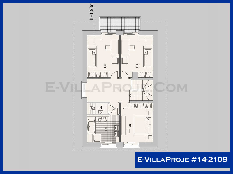 Ev Villa Proje #14 - 2109 Detay 3