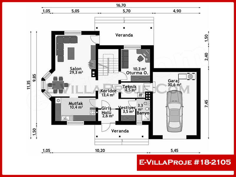 Ev Villa Proje #18 - 2105 Detay 2