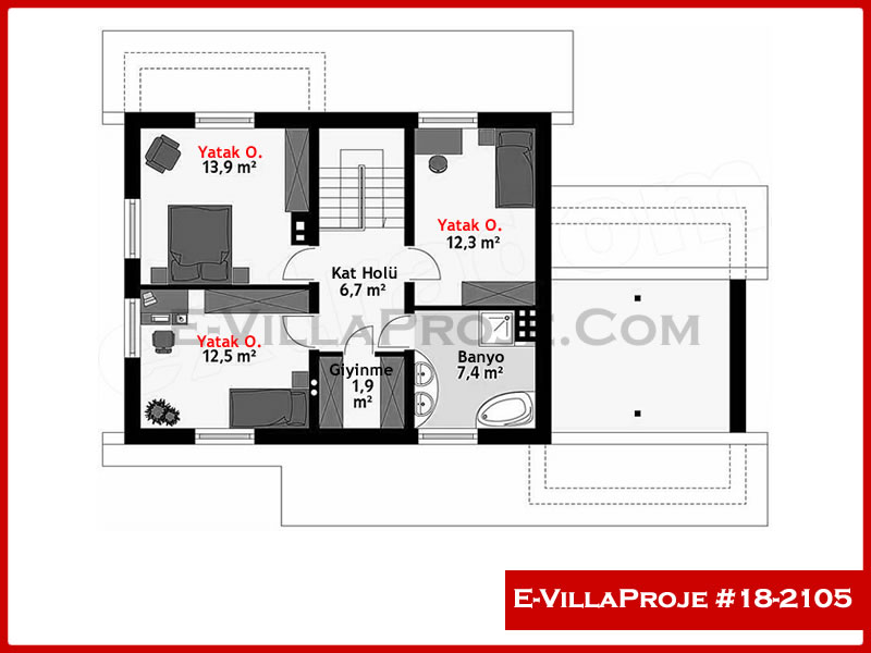 Ev Villa Proje #18 - 2105 Detay 3