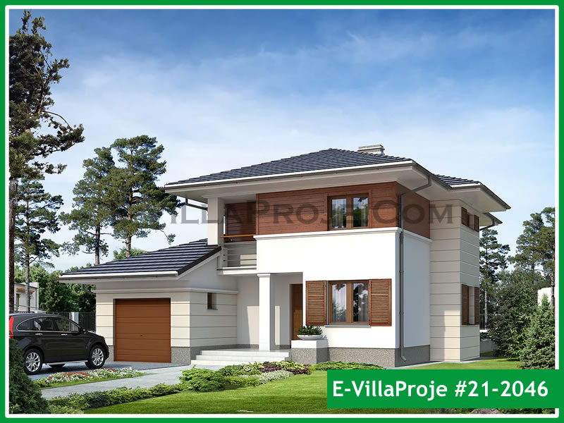 Kapaklı, Tekirdağ Ev Villa Proje #21 - 2046 Anahtar Teslim Çelik Villa