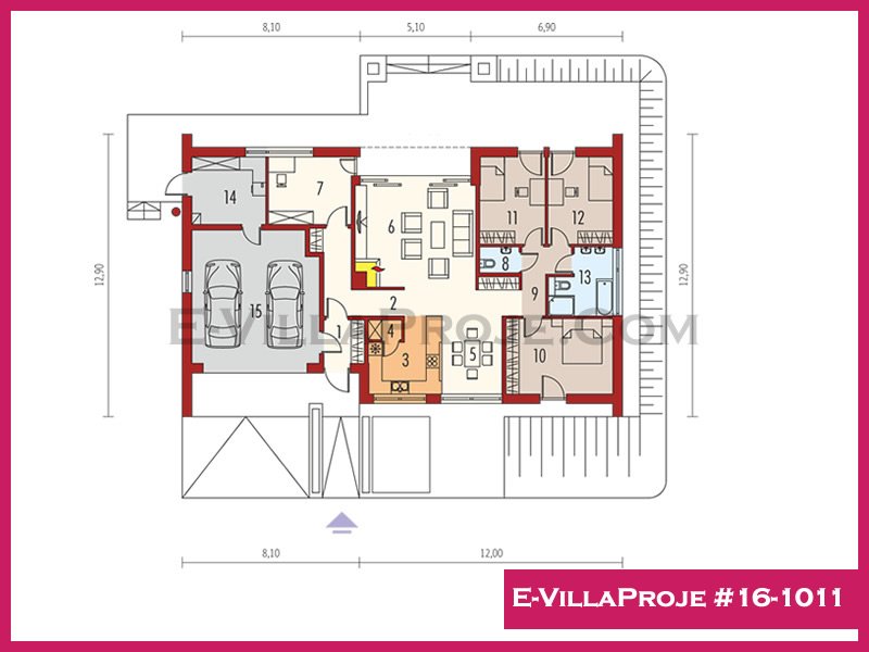 Ev Villa Proje #16 - 1011 Detay 2