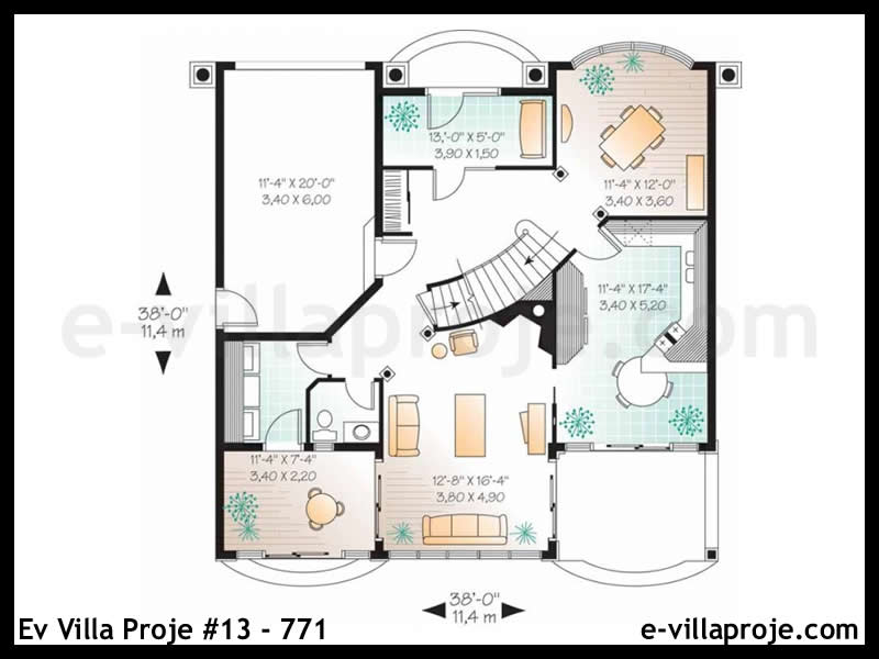 Ev Villa Proje #13 - 771 Detay 2