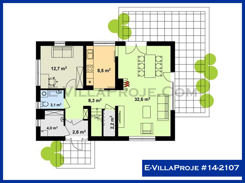 Ev Villa Proje #14 - 2107 Detay 2