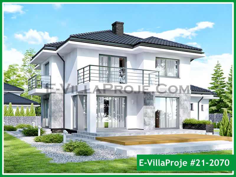 Gerede, Bolu Ev Villa Proje #21 - 2070 Anahtar Teslim Çelik Villa