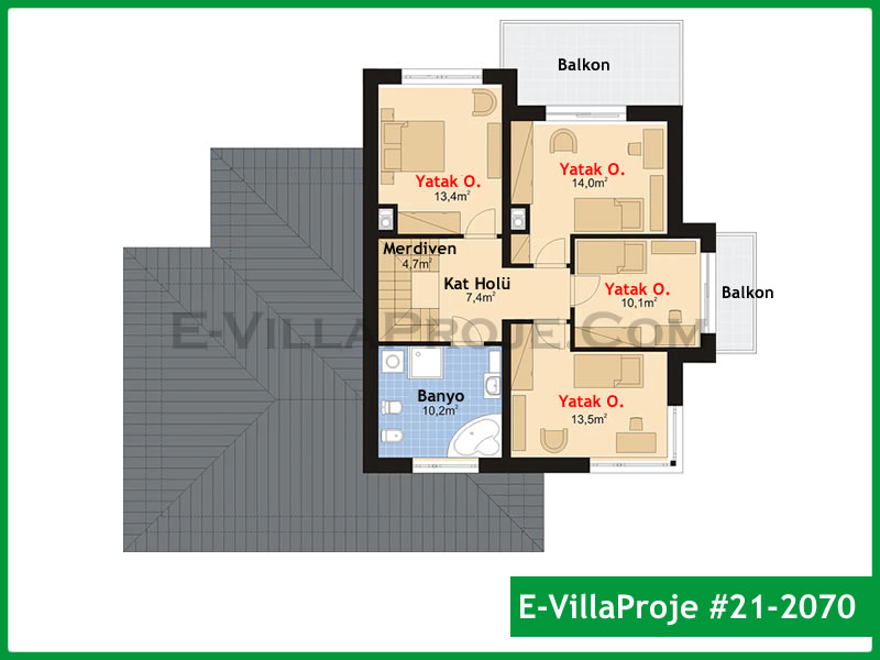 Ev Villa Proje #21 - 2070 Detay 3