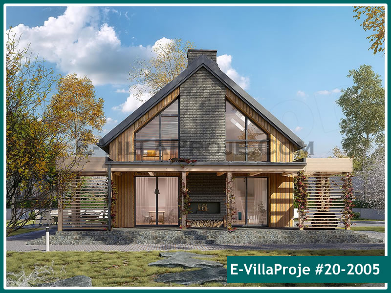 Bartın Ev Villa Proje #20 - 2005 Anahtar Teslim Çelik Villa
