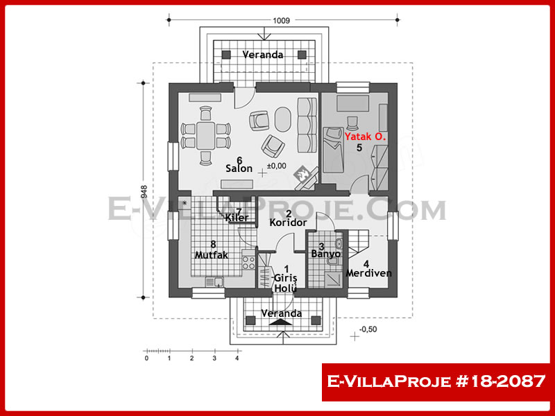 Ev Villa Proje #18 - 2087 Detay 2
