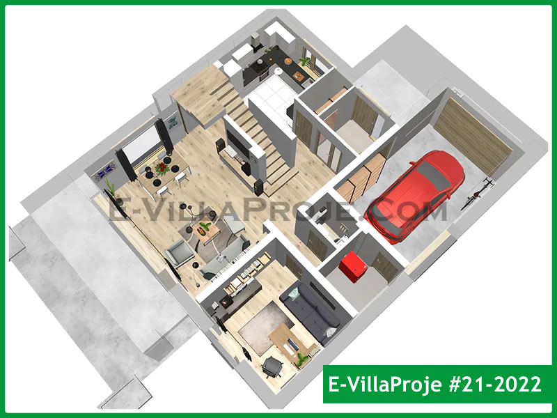 Ev Villa Proje #21 - 2022 Detay 12