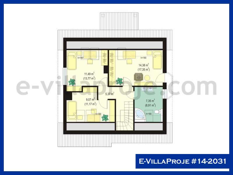 Ev Villa Proje #14 - 2031 Detay 3