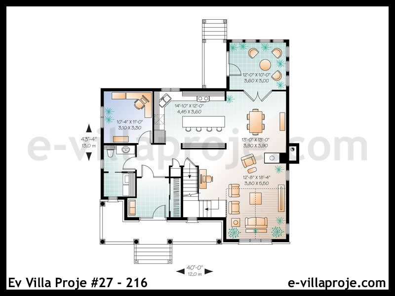 Ev Villa Proje #27 - 216 Detay 2