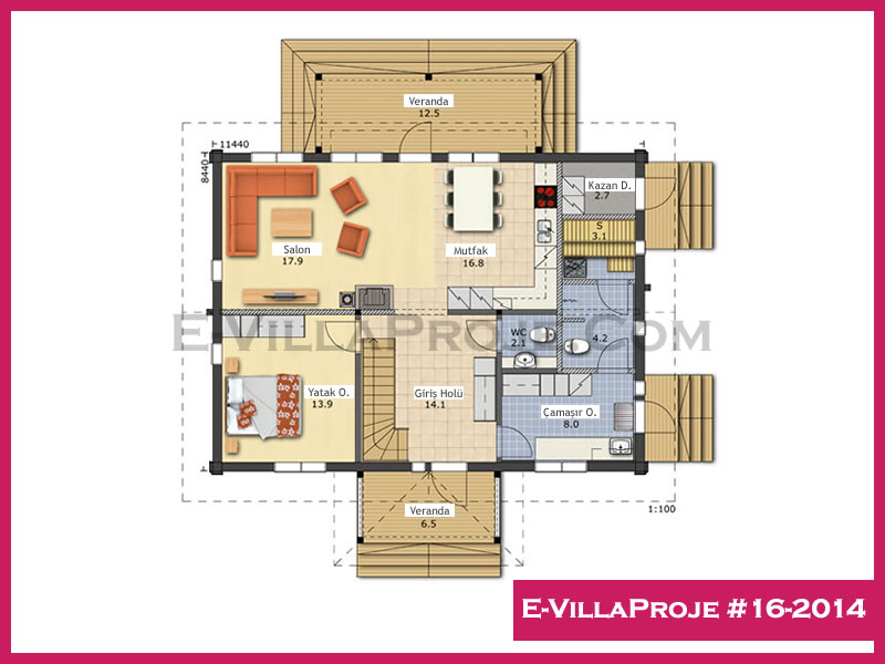 Ev Villa Proje #16 - 2014 Detay 2