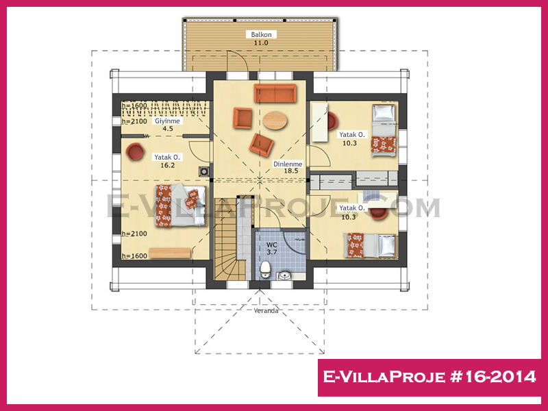 Ev Villa Proje #16 - 2014 Detay 3