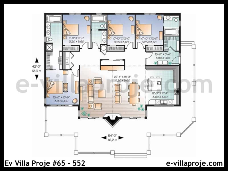 Ev Villa Proje #65 - 552 Detay 2