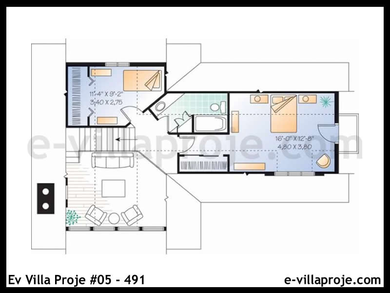 Ev Villa Proje #05 - 491 Detay 3