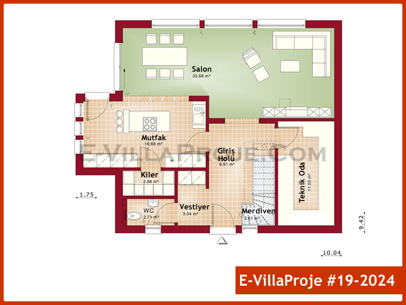 Ev Villa Proje #19 - 2024 Detay 2