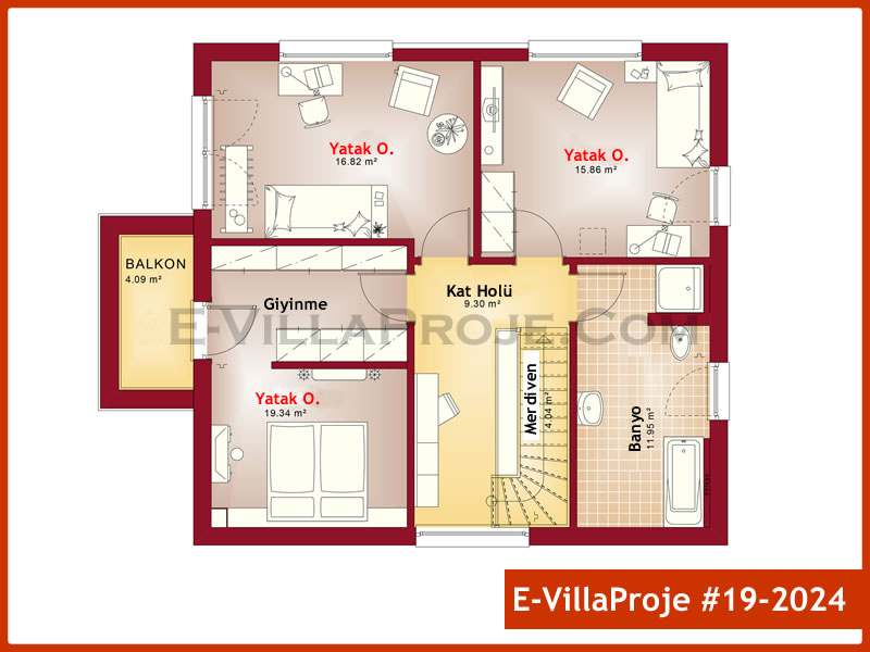 Ev Villa Proje #19 - 2024 Detay 3