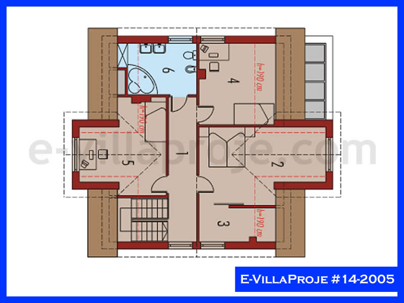 Ev Villa Proje #14 - 2005 Detay 3