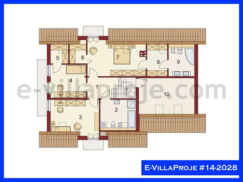 Ev Villa Proje #14 - 2028 Detay 3