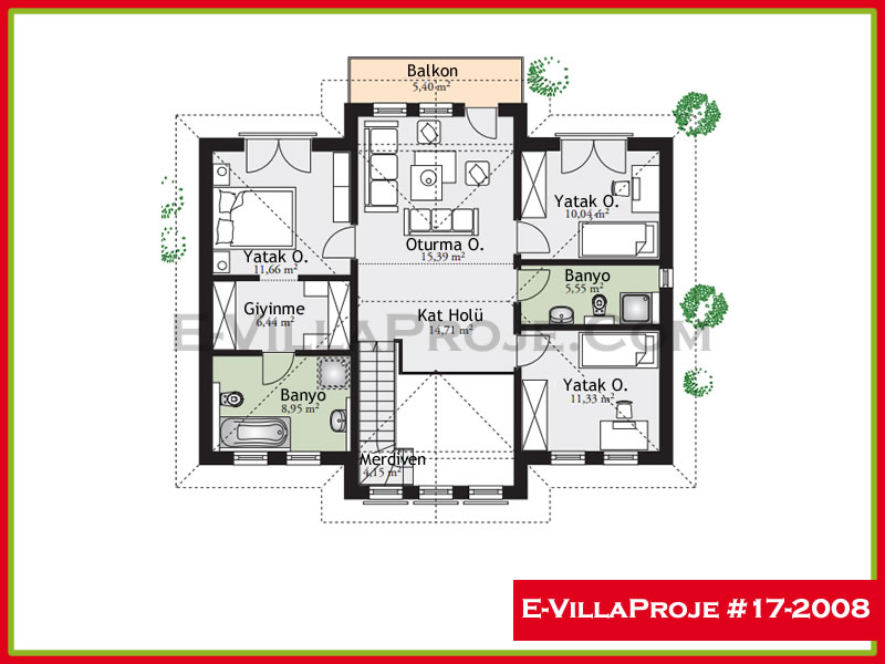 Ev Villa Proje #17 - 2008 Detay 3