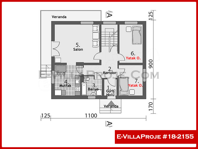 Ev Villa Proje #18 - 2155 Detay 2