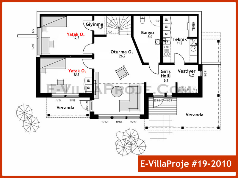 Ev Villa Proje #19 - 2010 Detay 10