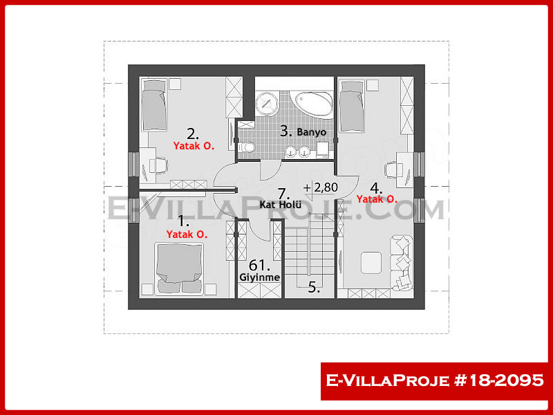 Ev Villa Proje #18 - 2095 Detay 3