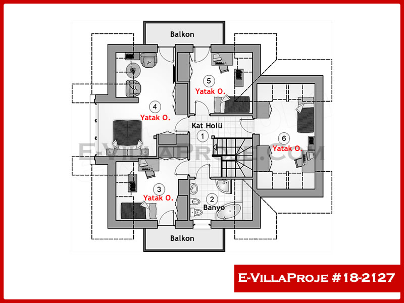 Ev Villa Proje #18 - 2127 Detay 3