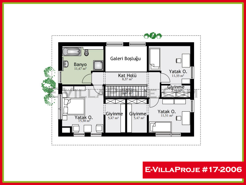 Ev Villa Proje #17 - 2006 Detay 3