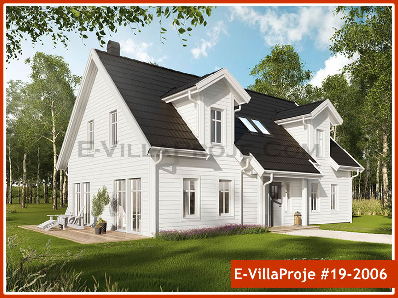 Çorlu, Tekirdağ Ev Villa Proje #19 - 2006 Anahtar Teslim Çelik Villa