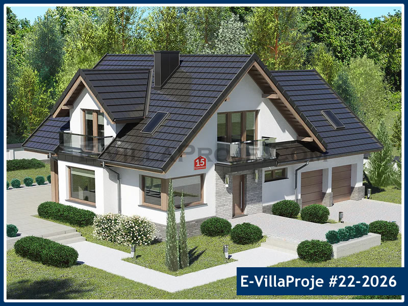 Merkez, Isparta Ev Villa Proje #22 - 2026 Anahtar Teslim Çelik Villa