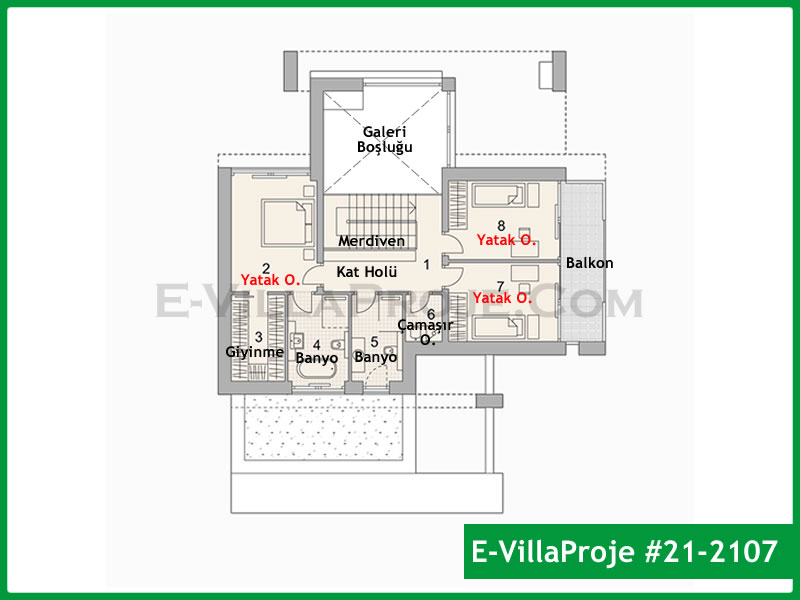 Ev Villa Proje #21 - 2107 Detay 3
