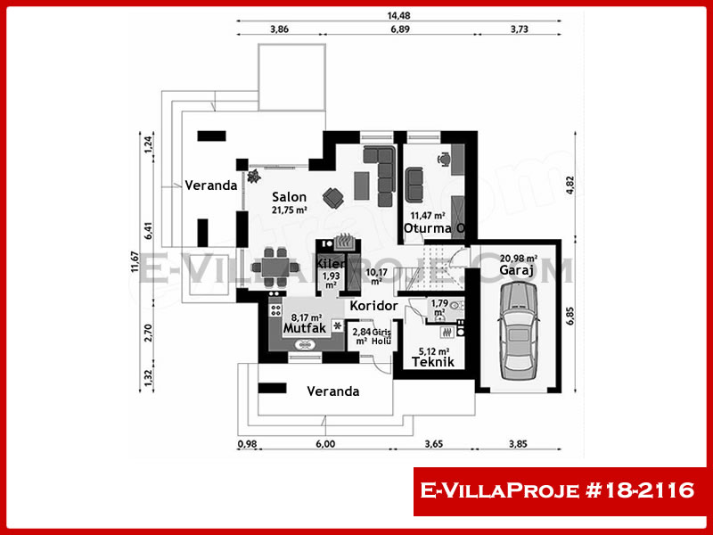 Ev Villa Proje #18 - 2116 Detay 2