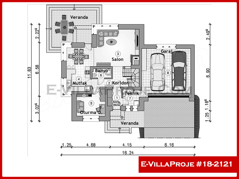 Ev Villa Proje #18 - 2121 Detay 2