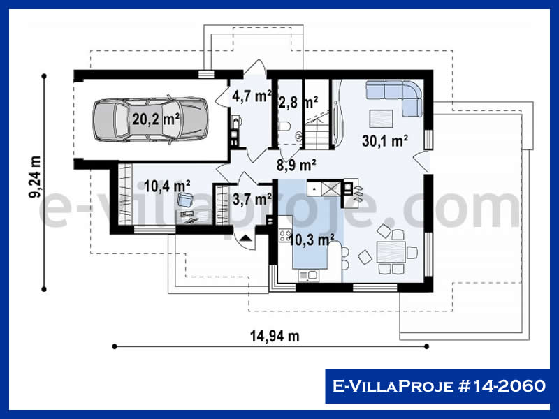 Ev Villa Proje #14 - 2060 Detay 2