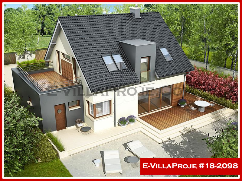 Bornova, İzmir Ev Villa Proje #18 - 2098 Anahtar Teslim Çelik Villa