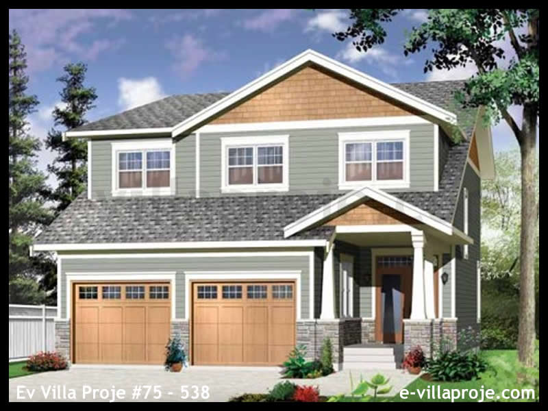 Bolu Ev Villa Proje #75 - 538 Anahtar Teslim Çelik Villa
