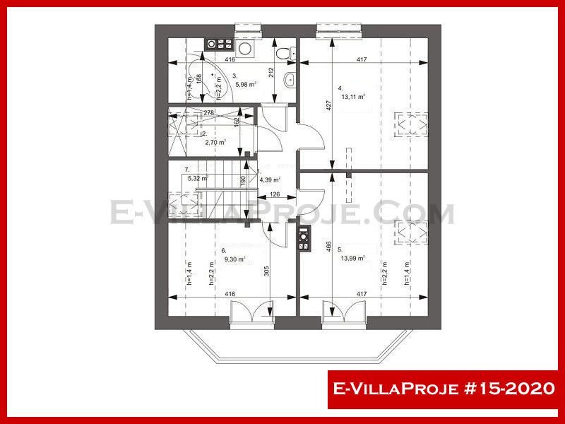 Ev Villa Proje #15 - 2020 Detay 3