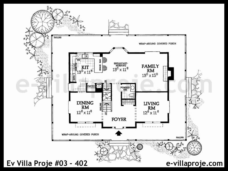 Ev Villa Proje #03 - 402 Detay 2