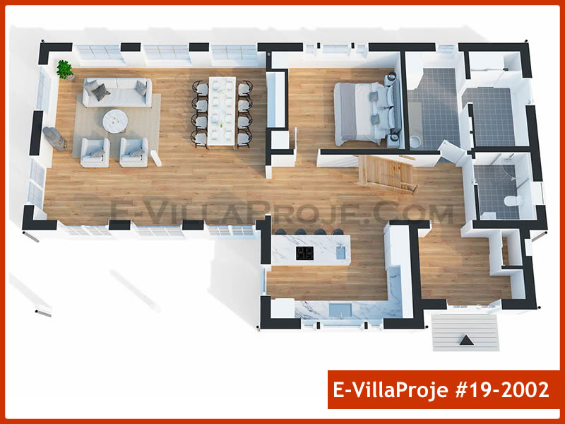 Ev Villa Proje #19 - 2002 Detay 7