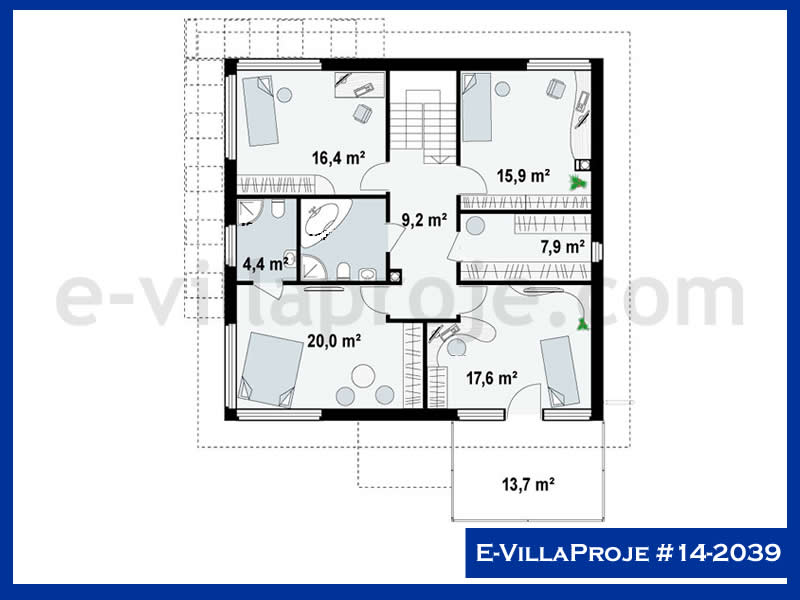 Ev Villa Proje #14 - 2039 Detay 3